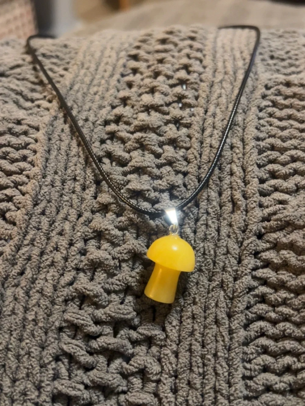 Mushroom Pendant Necklace - Women Jewelry